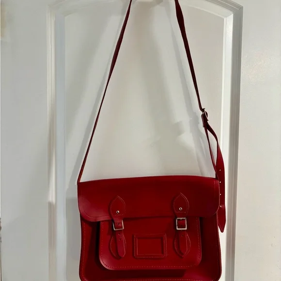 The Cambridge Satchel Company Cherry Red Satchel - Picture 2 of 11